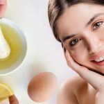 mascarilla de clara de huevo