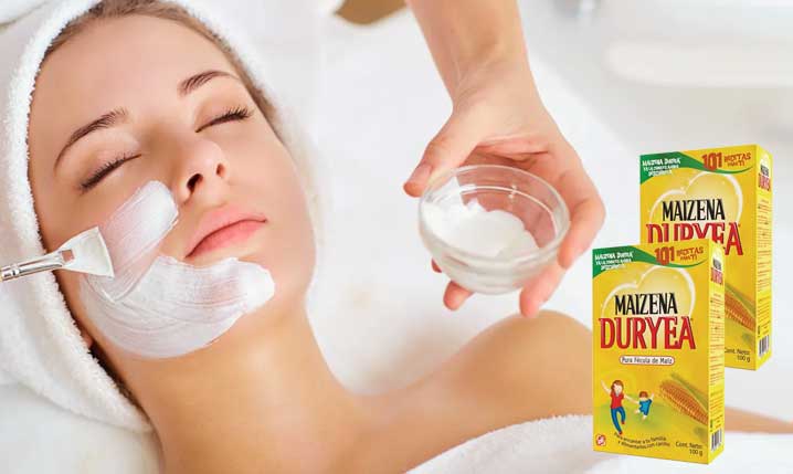 mascarilla de maicena para rejuvenecer